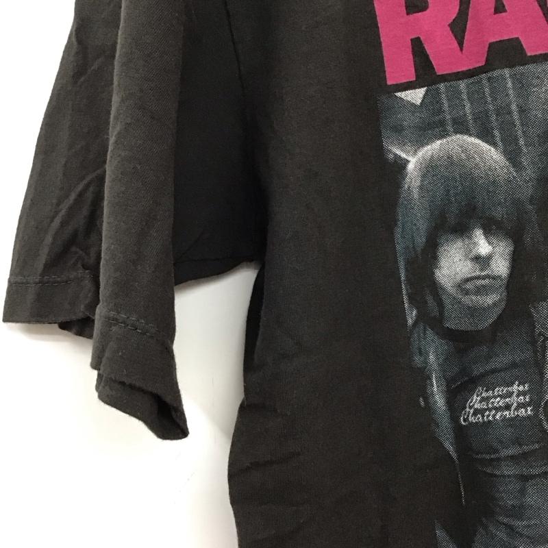 古着 USED Tシャツ 半袖 半袖カットソー プリントTシャツ クルーネックカットソー バンドTシャツ S プリント 黒 / ブラック /  メンズ USED 古着 中古 10135886