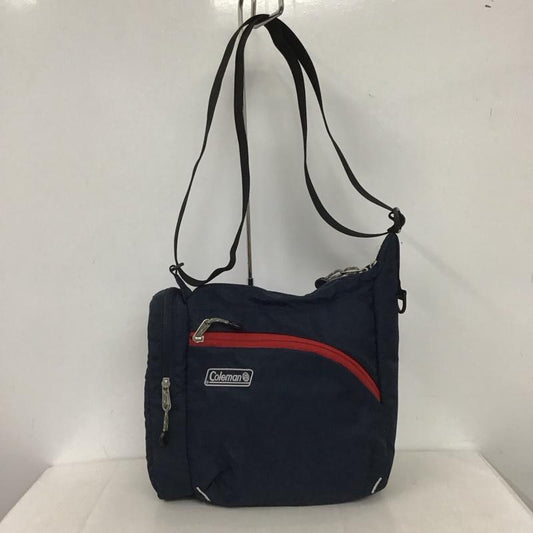 コールマン Coleman ショルダーバッグ ショルダーバッグ アウトドア ロゴ、文字 紺 / ネイビー /  メンズ USED 古着 中古 10146258
