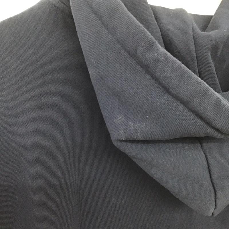 メゾンキツネ MAISON KITSUNE パーカー 長袖 XXS 無地 紺 / ネイビー /  レディース USED 古着 中古 10139968