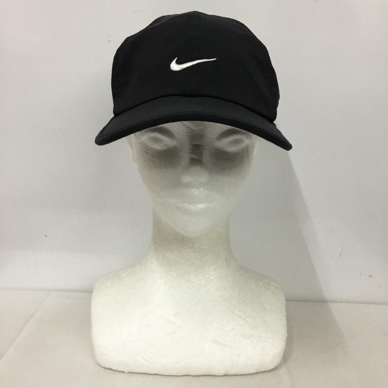ナイキ NIKE 帽子 キャップ CI2662-010 エアロビル ONE SIZE ワンポイント 黒 / ブラック /  メンズ USED 古着 中古 10143769