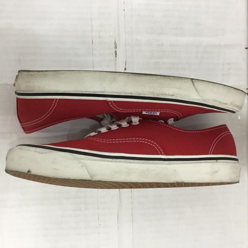 バンズ VANS スニーカー スニーカー 507452 28.5cm ローカット 28.5cm ロゴ、文字 赤 / レッド / X 白 / ホワイト /  メンズ USED 古着 中古 10123459