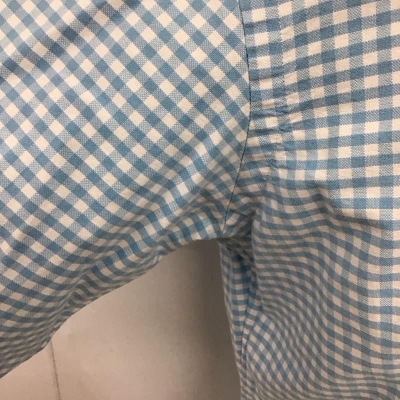 ラルフローレン RALPHLAUREN シャツ、ブラウス 長袖 M チェック 水色 / ライトブルー /  メンズ USED 古着 中古 10114631
