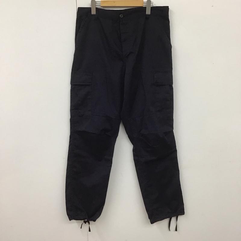 古着 USED パンツ ワークパンツ、ペインターパンツ US古着 カーゴパンツ ワークパンツ ミリタリーパンツ ワイドパンツ M 無地 紺 / ネイビー /  メンズ USED 古着 中古 10107204