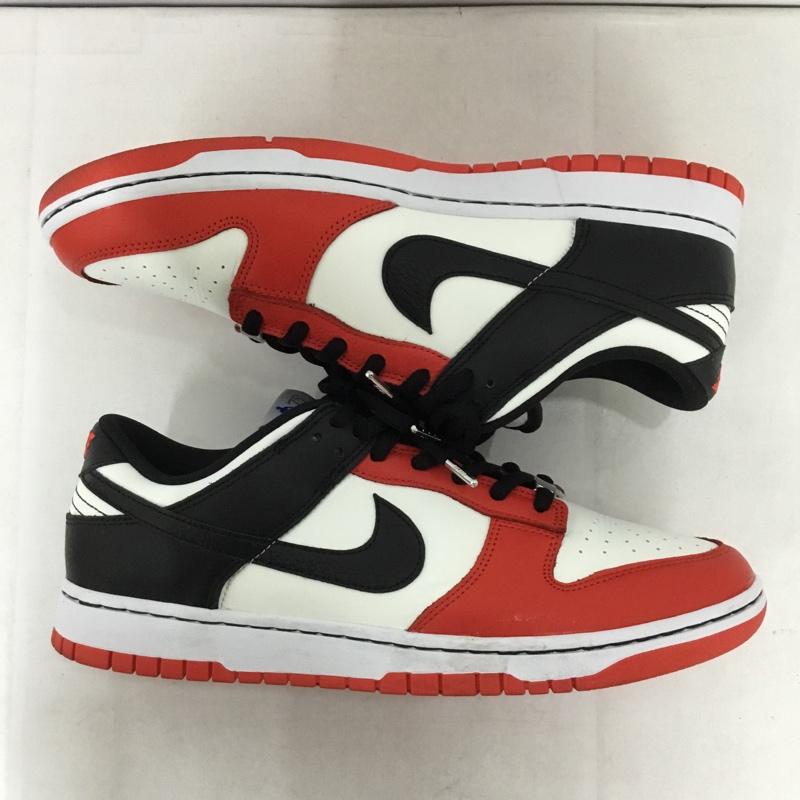 ナイキ NIKE スニーカー スニーカー DD3363-100 DUNK LOW RETRO EMB NBA 75TH ANNIVERSARY 29cm 29.0cm ロゴ、文字 白 / ホワイト / X 黒 / ブラック / X 赤 / レッド /  メンズ USED 古着 中古 10141929