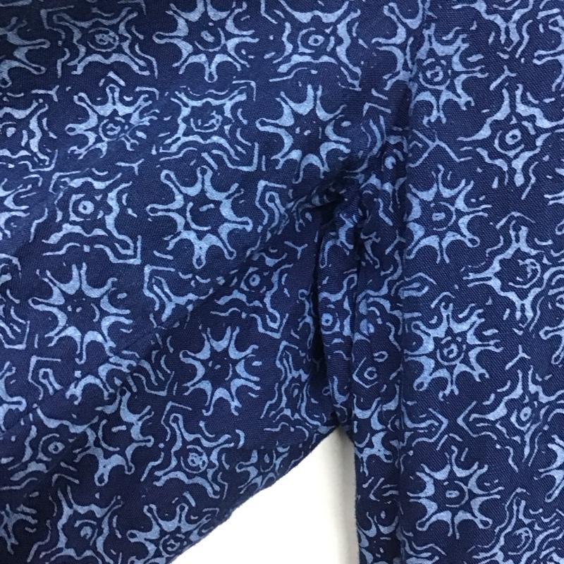 ユナイテッドアローズアンドサンズ UNITED ARROWS & SONS ジャケット、上着 ジャケット、ブレザー 5522-218-0066 長袖ジャケット アウター 薄手 L プリント 青 / ブルー /  メンズ USED 古着 中古 10138555