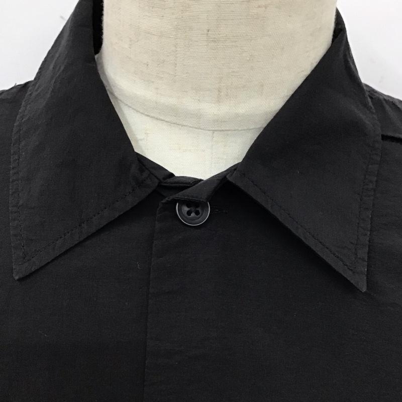 ハレ HARE シャツ、ブラウス 長袖 ha020174tr サファリシャツ FREE 無地 黒 / ブラック /  メンズ USED 古着 中古 10123339
