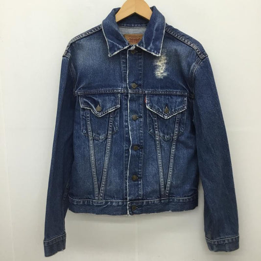 リーバイス Levi s ジャケット、上着 ジャケット、ブレザー 00 s 70505-0301 L ワンポイント 青 / ブルー /  レディース USED 古着 中古 10124394