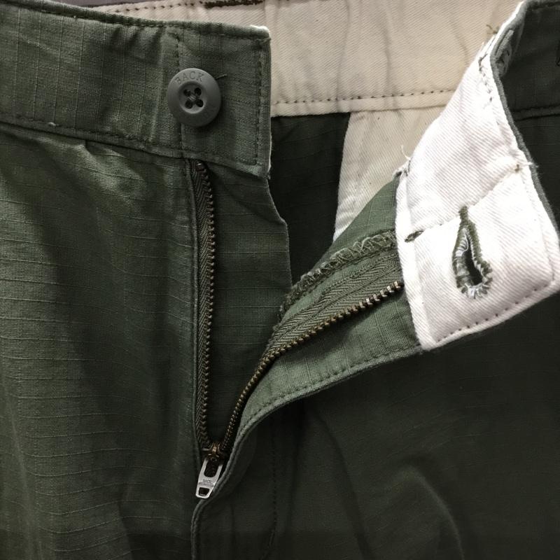 BACK NUMBER BACK NUMBER パンツ ショートパンツ XL 無地 カーキ / カーキ /  メンズ USED 古着 中古 10108817