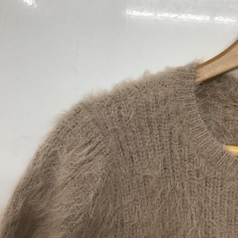 ザラ ZARA ニット、セーター 半袖 790 427 710 クルーネック L 無地 桃 / ピンク /  レディース USED 古着 中古 10146394