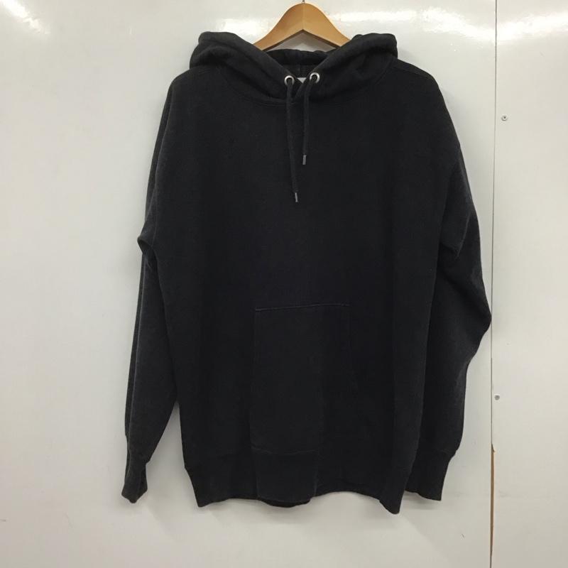 ナナミカ nanamica パーカー 長袖 長袖パーカー プルオーバーパーカー スウェット M 無地 ダークグレー / ダークグレー /  メンズ USED 古着 中古 10146236