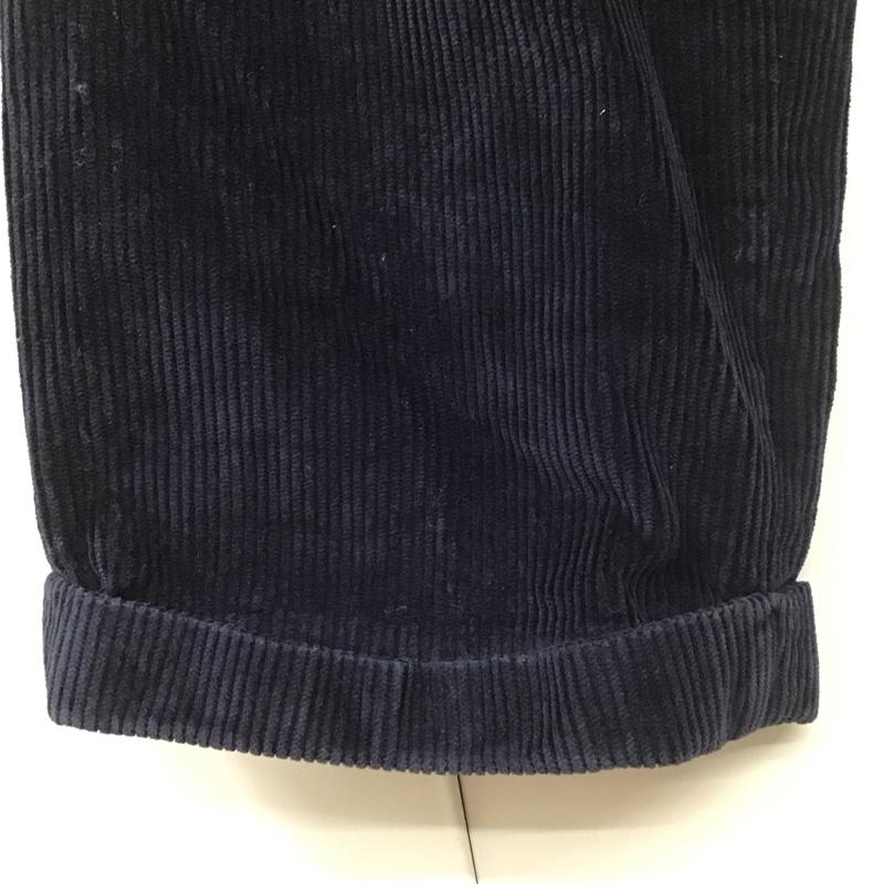 ブルックスブラザーズ BROOKS BROTHERS パンツ チノパン コーデユロイパンツ ワイドパンツ カジュアルパンツ ストレートパンツ チノパン 34 無地 紺 / ネイビー /  メンズ USED 古着 中古 10110353