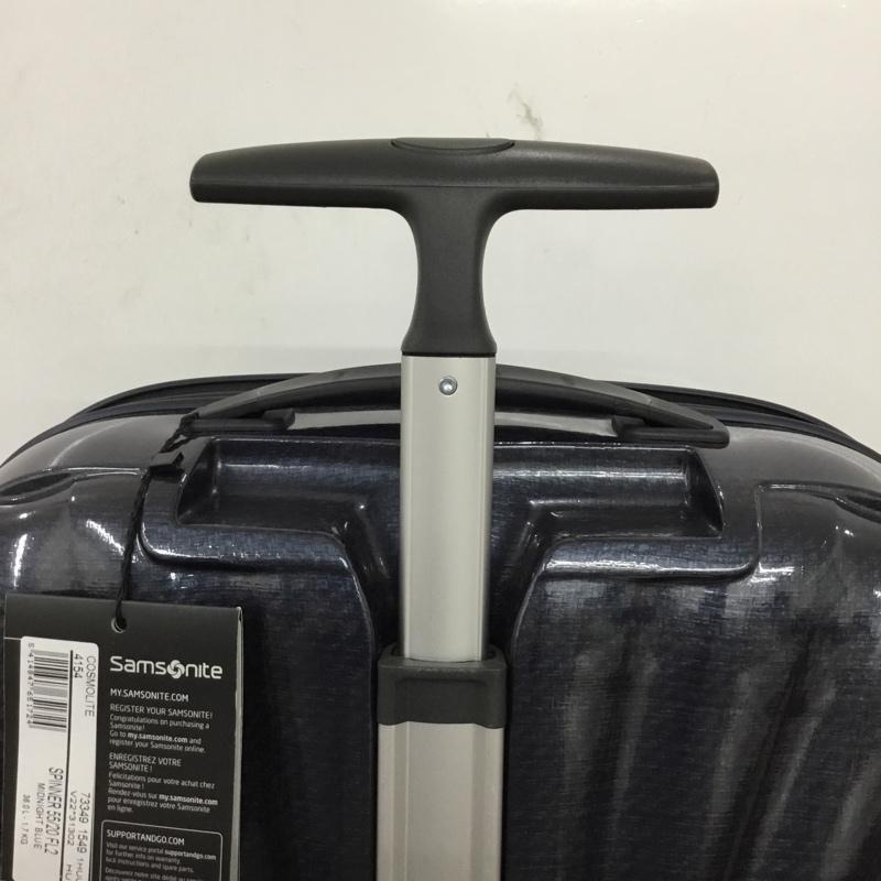 サムソナイト Samsonite スーツケース、トランク スーツケース、トランク V22 31302 コスモライト TSAロック ロゴ、文字 紺 / ネイビー /  メンズ USED 古着 中古 10147775
