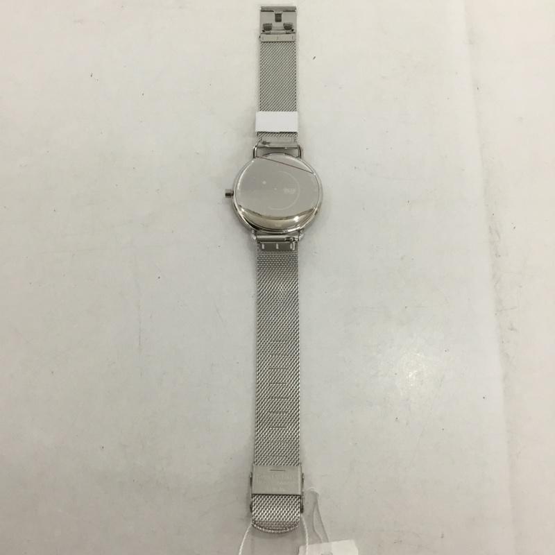 スカーゲン SKAGEN 腕時計 アナログ（クォーツ式） SKW2738 ロゴ、文字 紺 / ネイビー / X 銀 / シルバー /  レディース USED 古着 中古 10135172