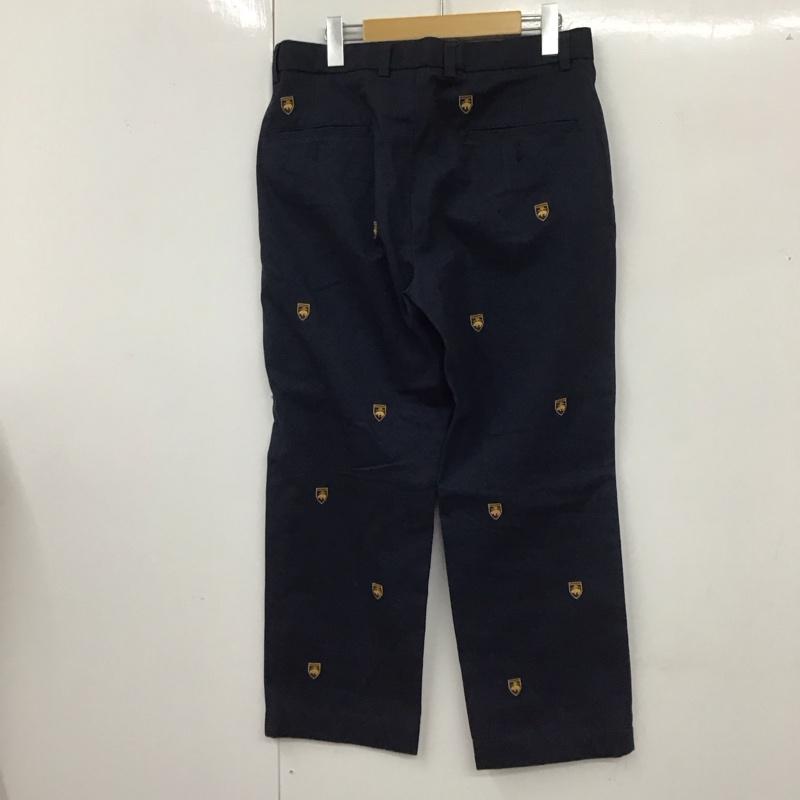 ブルックスブラザーズ BROOKS BROTHERS パンツ スラックス 32インチ 無地 紺 / ネイビー /  メンズ USED 古着 中古 10111381