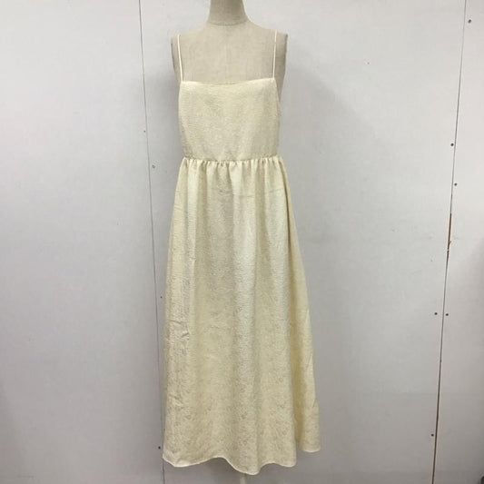 ビームス BEAMS ワンピース ロングスカート 48-26-0047-305 キャミワンピース S 総柄 アイボリー / アイボリー /  レディース USED 古着 中古 10114023
