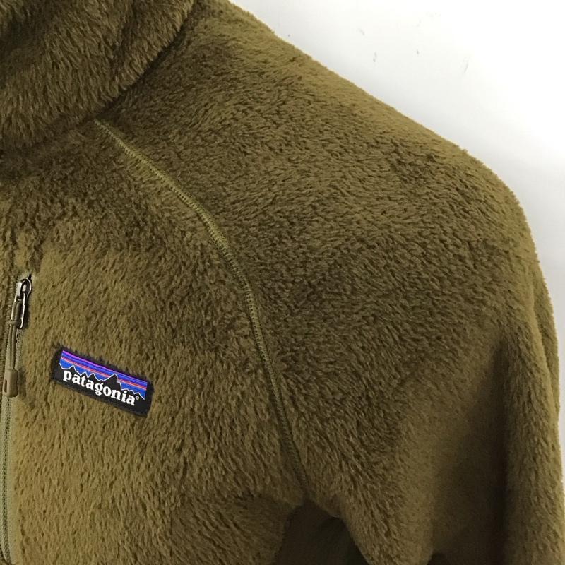 パタゴニア patagonia ジャケット、上着 ジャケット、ブレザー 25139fa18 フリースジャケット 長袖ジップアップジャケット S ロゴ、文字 カーキ / カーキ /  メンズ USED 古着 中古 10121456