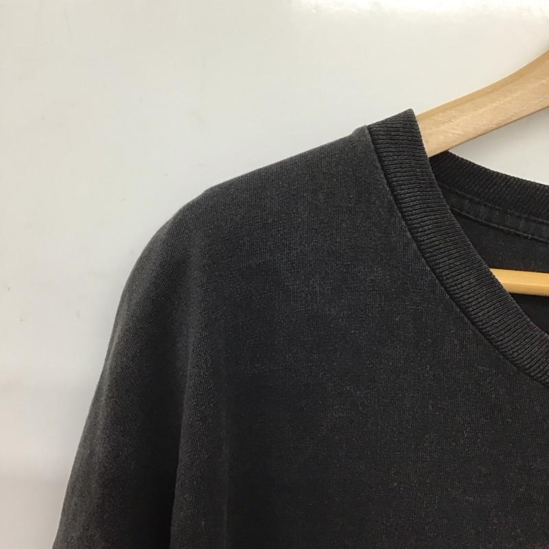 古着 USED シャツ、ブラウス 半袖 半袖カットソー プリントTシャツ クルーネックカットソー プリント ダークグレー / ダークグレー /  メンズ USED 古着 中古 10146662