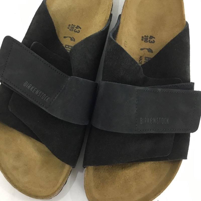 ビルケンシュトック BIRKENSTOCK サンダル サンダル Kyoto キョウト 43 28cm 箱有 28.0cm ロゴ、文字 黒 / ブラック /  メンズ USED 古着 中古 10150575