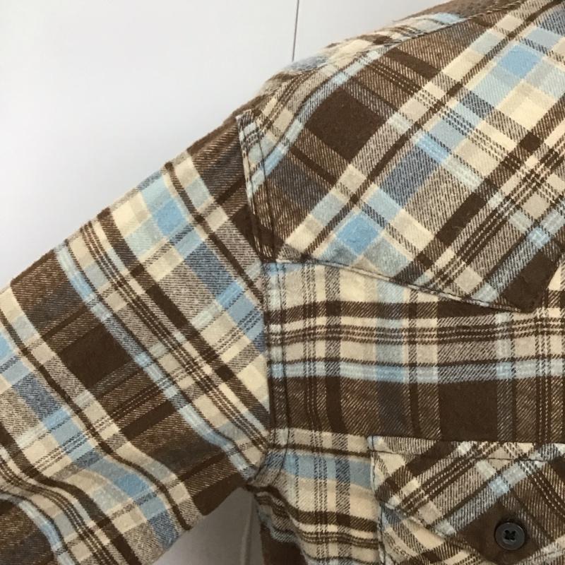 ラングラー Wrangler シャツ、ブラウス 長袖 長袖シャツ チェックシャツ カラーシャツ カジュアルシャツ ポケットシャツ XL チェック マルチカラー / マルチカラー /  メンズ USED 古着 中古 10111628