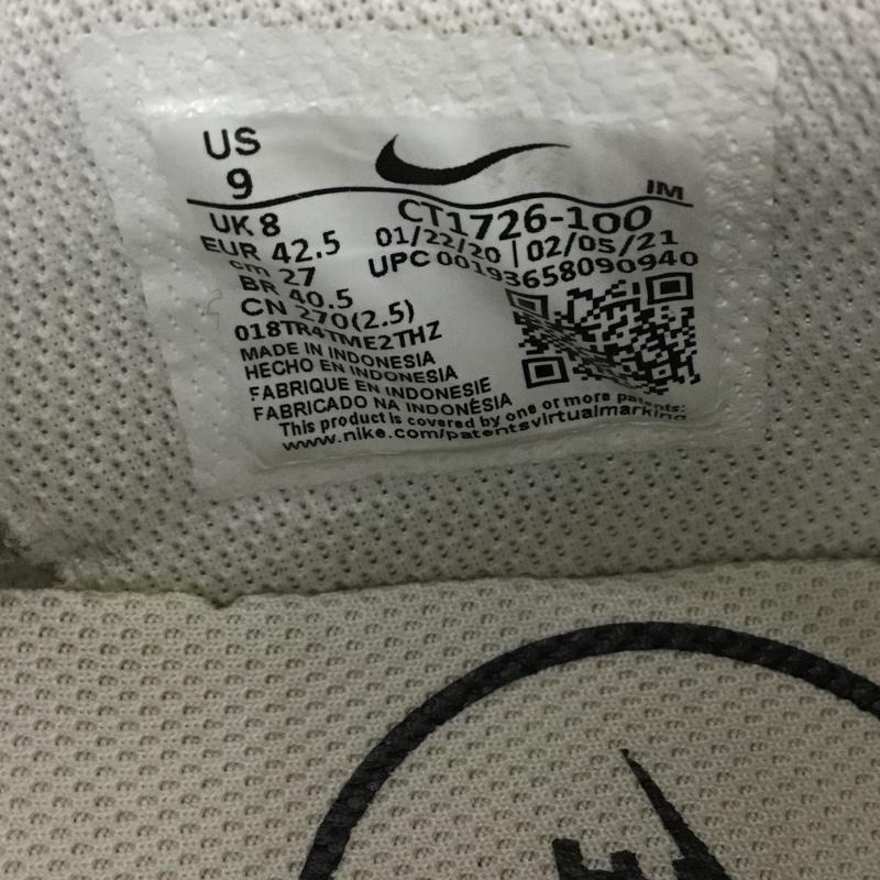 ナイキ NIKE スニーカー スニーカー CT1726-100 COURT VINTAGE PREM 27cm 27.0cm ロゴ、文字 白 / ホワイト /  メンズ USED 古着 中古 10131184