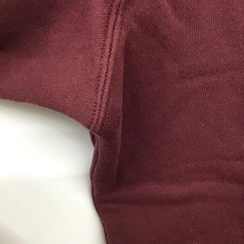 パレス PALACE トレーナー 長袖 長袖トレーナー スウェット クルーネック プルオーバー L ロゴ、文字 えんじ / ワインレッド /  メンズ USED 古着 中古 10141768