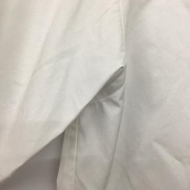 ユニクロ UNIQLO シャツ、ブラウス 長袖 331-436112 スーピマコットンシャツ 長袖シャツ L 無地 白 / ホワイト /  メンズ USED 古着 中古 10148817