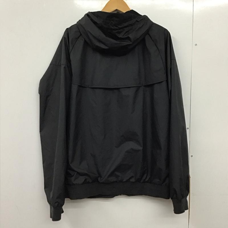 ナイキ NIKE ジャケット、上着 ジャンパー、ブルゾン 727324-010 ナイロンジャケット ジップアップパーカー L ロゴ、文字 黒 / ブラック /  メンズ USED 古着 中古 10150911