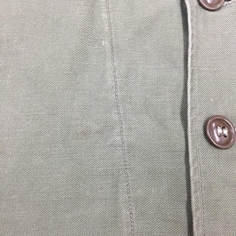 古着 USED シャツ、ブラウス 長袖 ミリタリー アメリカ軍 フィールドシャツ ロゴ、文字 カーキ / カーキ /  メンズ USED 古着 中古 10112380