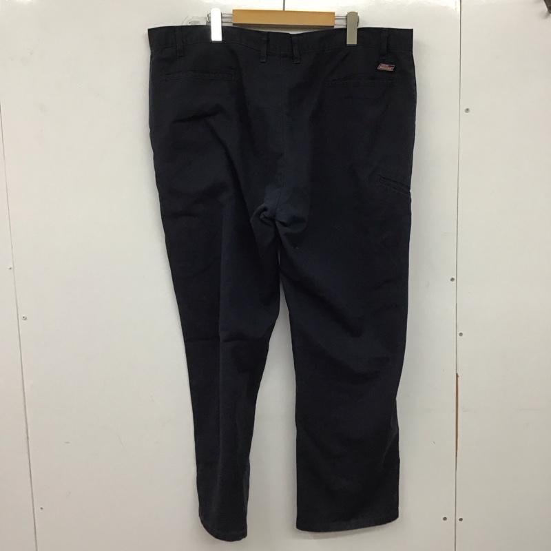 ディッキーズ Dickies パンツ ワークパンツ、ペインターパンツ ワイドパンツ カジュアルパンツ ワークパンツ 44 無地 紺 / ネイビー /  メンズ USED 古着 中古 10139652