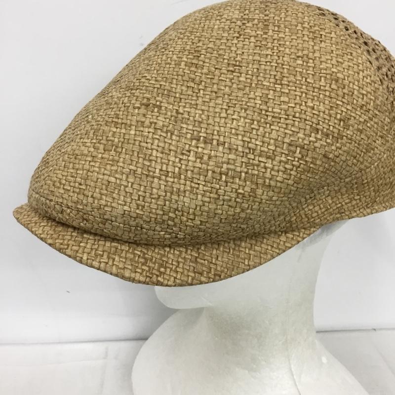 カシラ CA4LA 帽子 ハンチング ZKN01902 無地 ベージュ / ベージュ /  メンズ USED 古着 中古 10148438