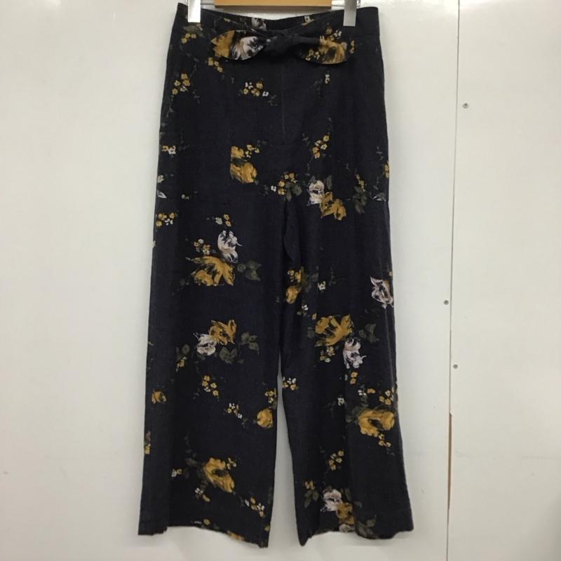 レプシィム LEPSIM パンツ スラックス L 総柄 紺 / ネイビー /  レディース USED 古着 中古 10131922