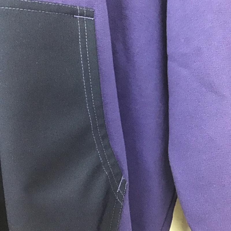 バリー BALLY パーカー 長袖 長袖パーカー プルオーバーパーカー スウェット 42 ロゴ、文字 紫 / パープル /  メンズ USED 古着 中古 10146544