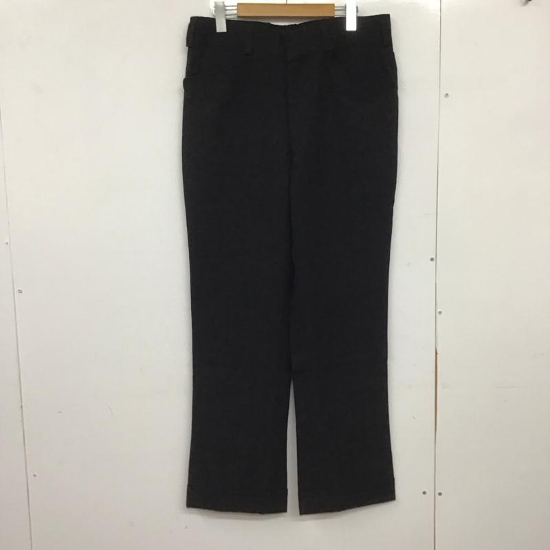 古着 USED パンツ スラックス スラックスパンツ ワイドパンツ 古着 総柄 黒 / ブラック /  メンズ USED 古着 中古 10149211