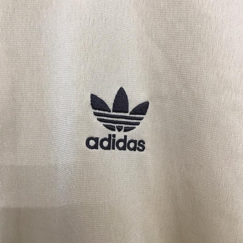 アディダス adidas ジャケット、上着 ジャンパー、ブルゾン jl8399 ジップアップジャケット トラックジャケット M ロゴ、文字 黄 / イエロー /  メンズ USED 古着 中古 10130731