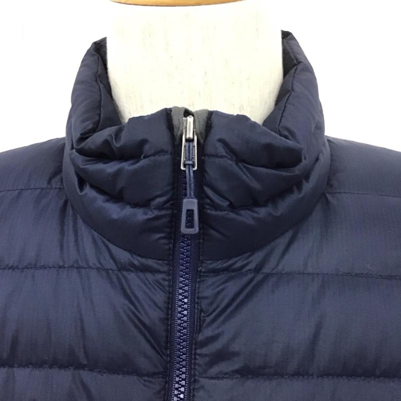パタゴニア patagonia ジャケット、上着 ジャンパー、ブルゾン 84674 DownSweater ジップアップジャケット アウター カジュアルジャケット L 無地 紺 / ネイビー /  メンズ USED 古着 中古 10107734