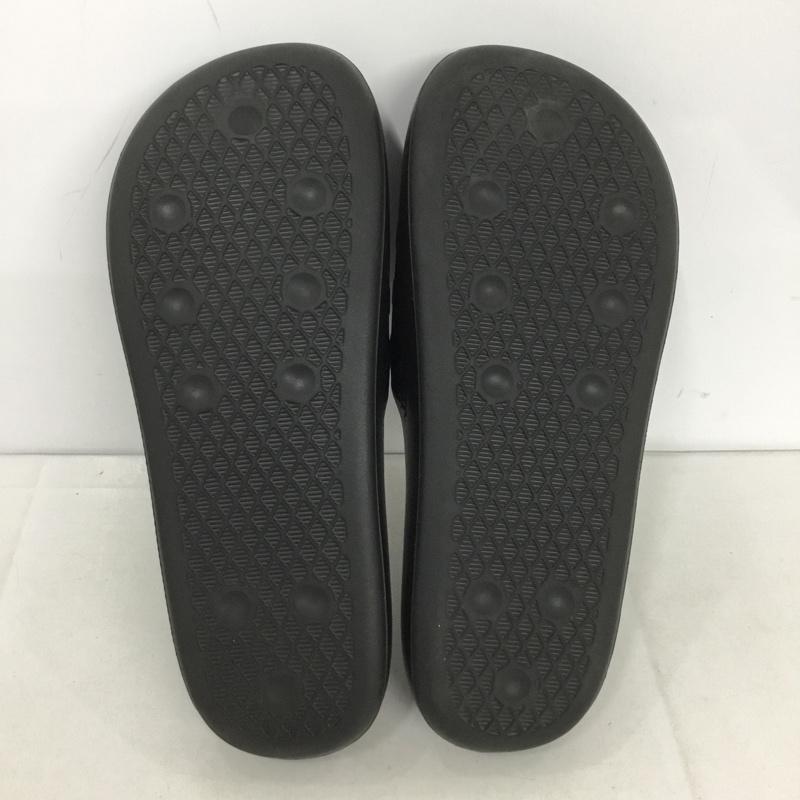 アディダス adidas サンダル サンダル 7UK ロゴ、文字 黒 / ブラック /  メンズ USED 古着 中古 10139961