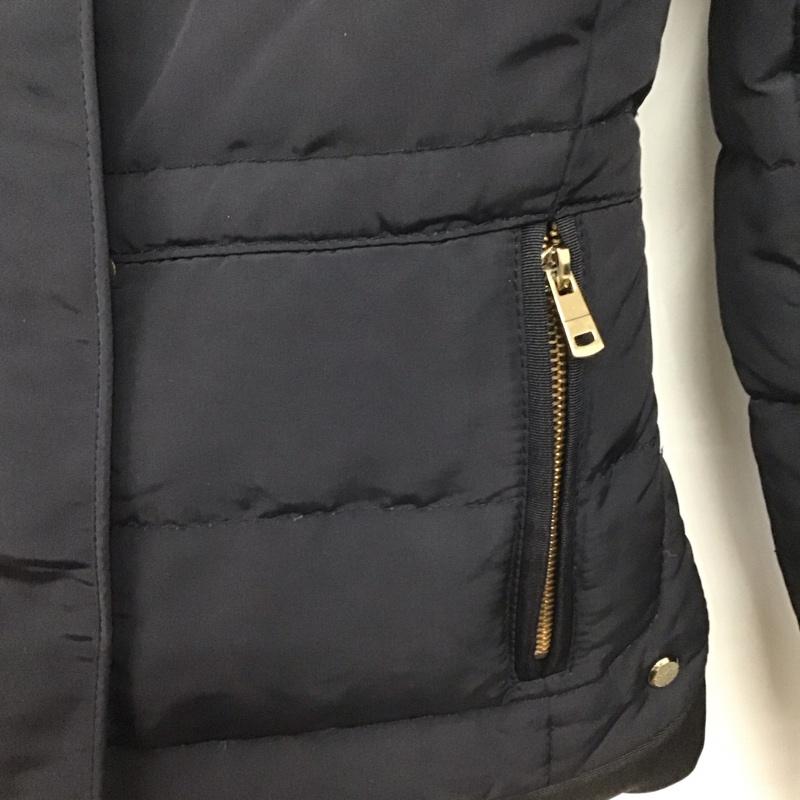 ザラベーシック ZARA BASIC コート コート一般 XS 無地 黒 / ブラック /  レディース USED 古着 中古 10139916