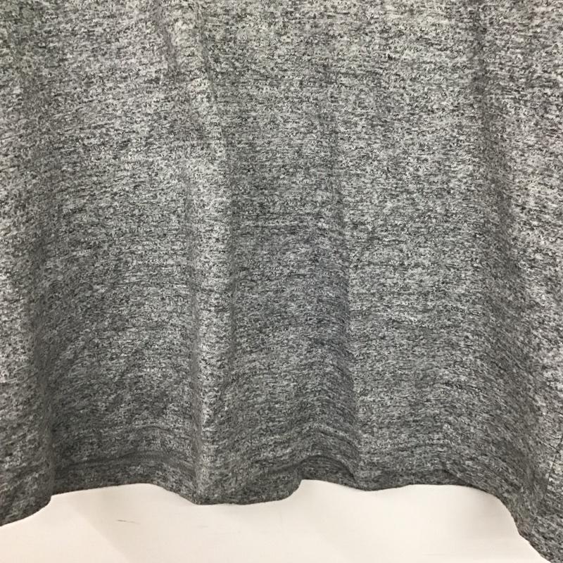 ザノースフェイス THE NORTH FACE Tシャツ 半袖 nt32038 スクエアロゴバックプリントTシャツ M ロゴ、文字 灰 / グレー /  メンズ USED 古着 中古 10150345