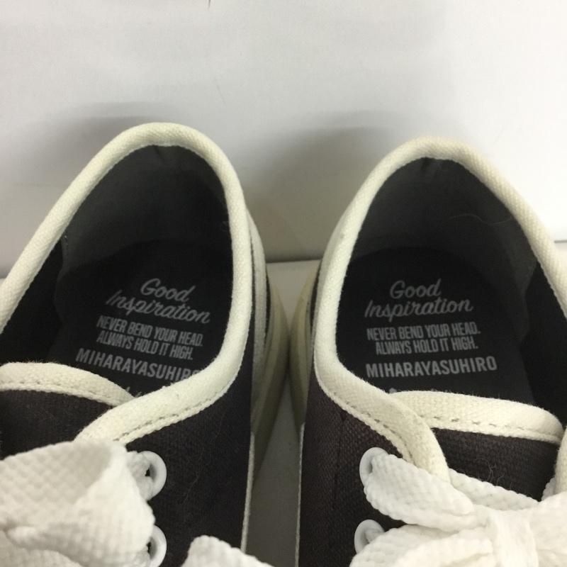 ジーユー GU スニーカー スニーカー 333538 MIHARA YASUHIRO 28cm 28.0cm ロゴ、文字 黒 / ブラック / X 白 / ホワイト /  メンズ USED 古着 中古 10143016
