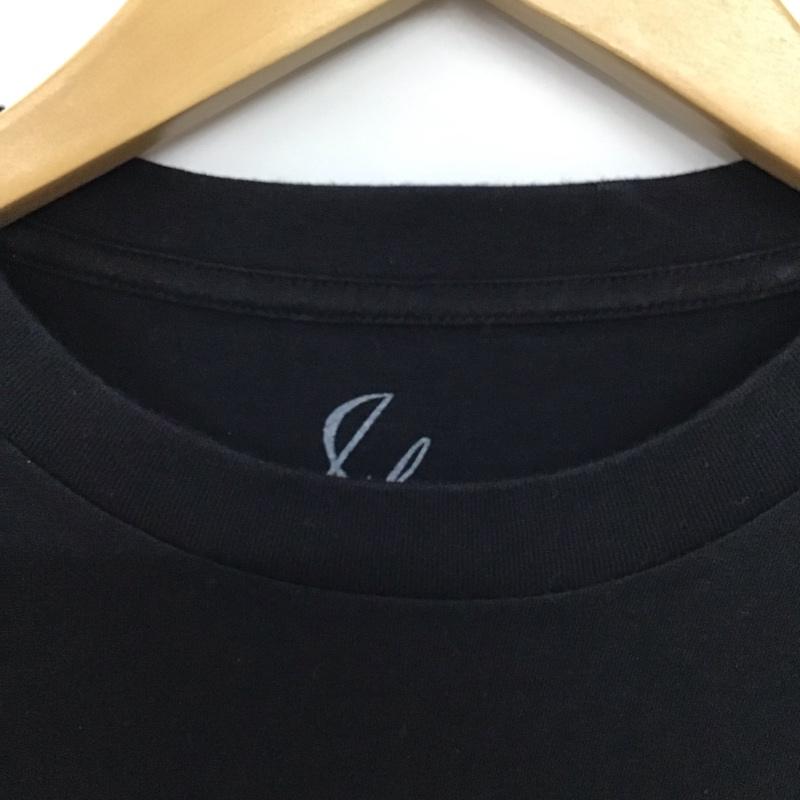 ナンバーナイン NUMBER (N)INE カットソー 長袖 長袖カットソー プリントカットソー クルーネック shambles S 無地 黒 / ブラック /  メンズ USED 古着 中古 10137126