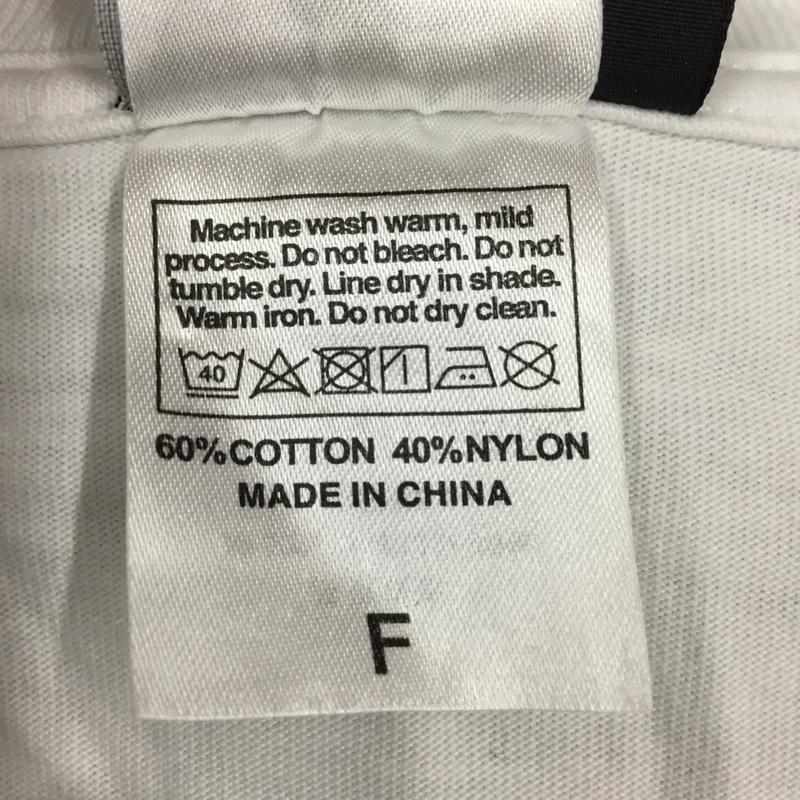 古着 USED Tシャツ 半袖 Sourcream BELTON バックプリント CORDURA DROP EMBROIDERY TEE FREE ロゴ、文字 白 / ホワイト /  メンズ USED 古着 中古 10119168