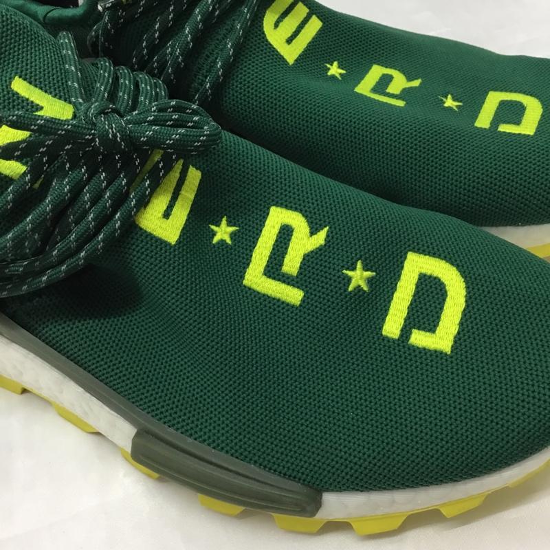 アディダス adidas スニーカー スニーカー EE6297 PW HU NMD NERD 29cm 箱有 29.0cm ロゴ、文字 緑 / グリーン / X 黄 / イエロー / X 白 / ホワイト / X 赤 / レッド /  メンズ USED 古着 中古 10110516