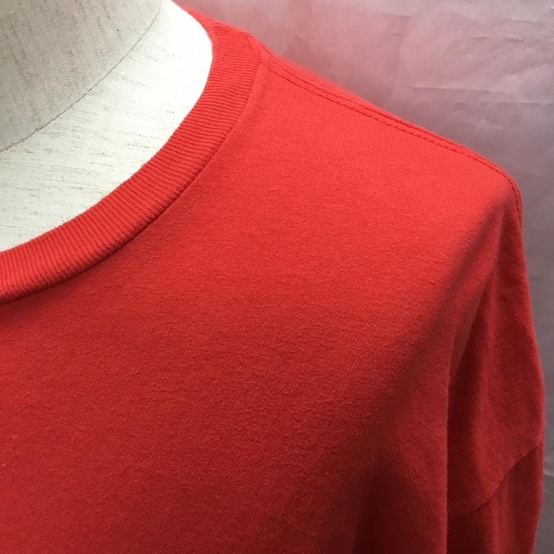 ハイウェイ HWY Tシャツ 長袖 CHROME LS TSHIRT スリーブプリント XL ロゴ、文字 赤 / レッド /  メンズ USED 古着 中古 10118950