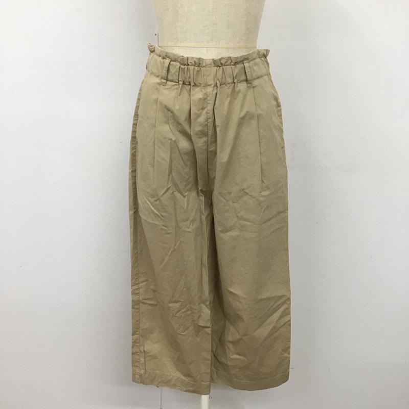 スタディオクリップ studio CLIP パンツ ワークパンツ、ペインターパンツ kw175003-1 シェフパンツ ワイドパンツ カジュアルパンツ M 無地 ベージュ / ベージュ /  レディース USED 古着 中古 10112184