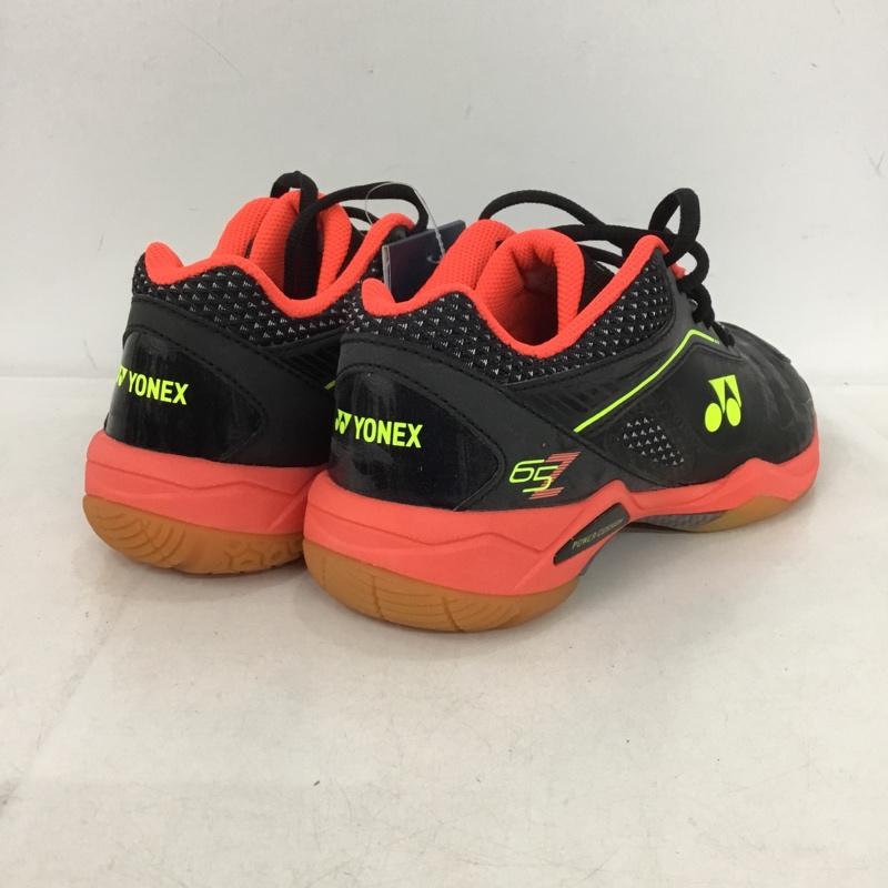ヨネックス YONEX スニーカー スニーカー SHB65Z パワークッション65Z 23cm バドミントンシューズ 箱有 23.0cm ロゴ、文字 黒 / ブラック / X 赤 / レッド / X 黄 / イエロー /  レディース USED 古着 中古 10149904