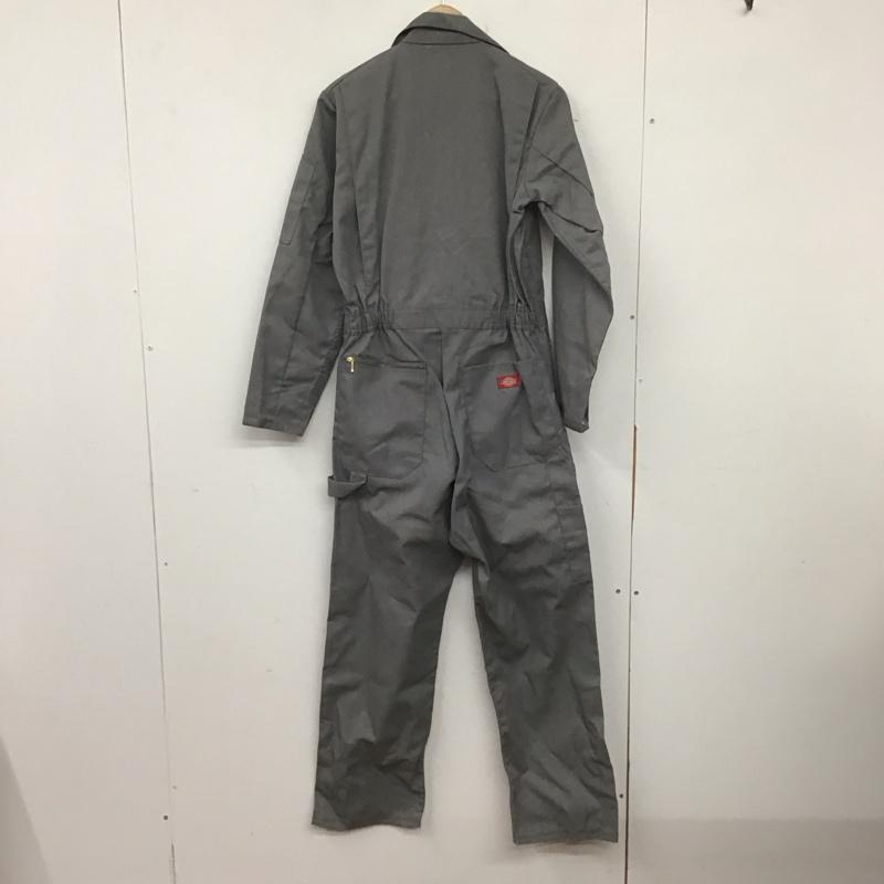 ディッキーズ Dickies ワンピース・ドレス・オールインワン ワンピース・ドレス・オールインワン 4879GY デラックス カバーオール タグ付き 36 ロゴ、文字 灰 / グレー /  メンズ USED 古着 中古 10139417
