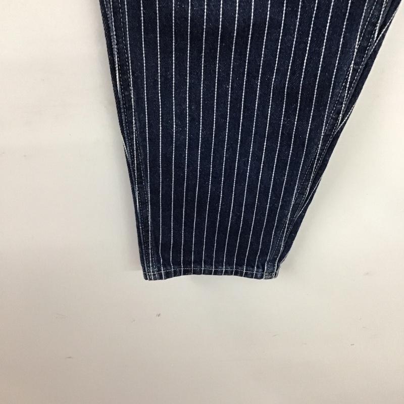 リーバイスレッド Levi s RED パンツ デニム、ジーンズ デニムパンツ ワイドパンツ カジュアルパンツ ストレッチパンツ 26インチ ストライプ インディゴ / インディゴ /  メンズ USED 古着 中古 10143682