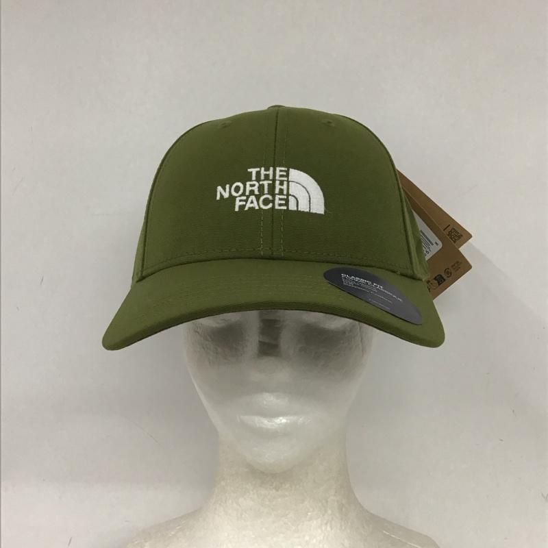 ザノースフェイス THE NORTH FACE 帽子 キャップ NF0A4VSV RECYCLED 66 CLASSIC HAT タグ付き ロゴ、文字 カーキ / カーキ /  メンズ USED 古着 中古 10132516