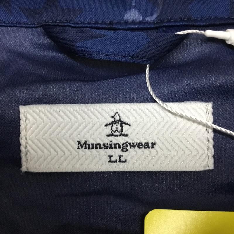マンシングウェア Munsingwear ジャケット、上着 ジャンパー、ブルゾン MGwMJK01 LL 総柄 紺 / ネイビー /  レディース USED 古着 中古 10135501