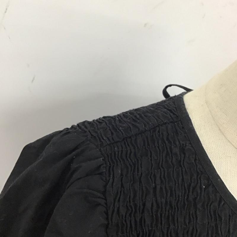ザラ ZARA ワンピース ロングスカート S 無地 黒 / ブラック /  レディース USED 古着 中古 10121417